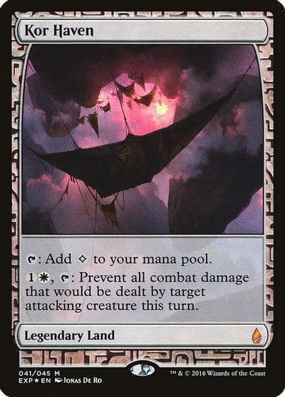 Kor Haven Zendikar Expeditions Magic card
