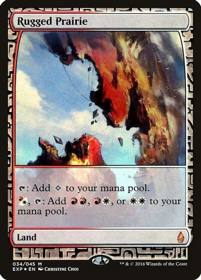 Rugged Prairie Zendikar Expeditions Magic card
