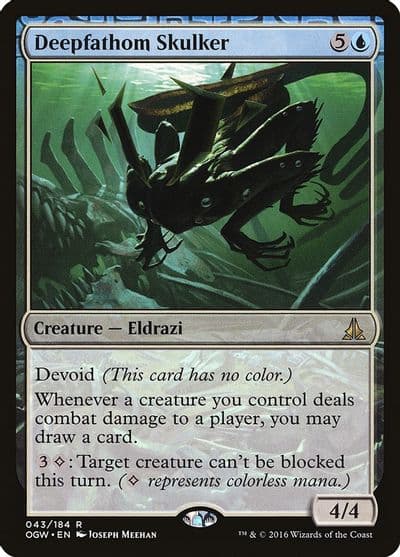 Deepfathom Skulker Oath of the Gatewatch Magic card