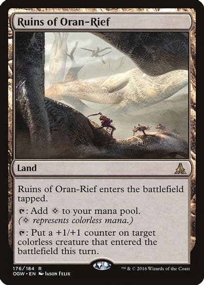 Ruins of Oran Rief Oath of the Gatewatch Magic card