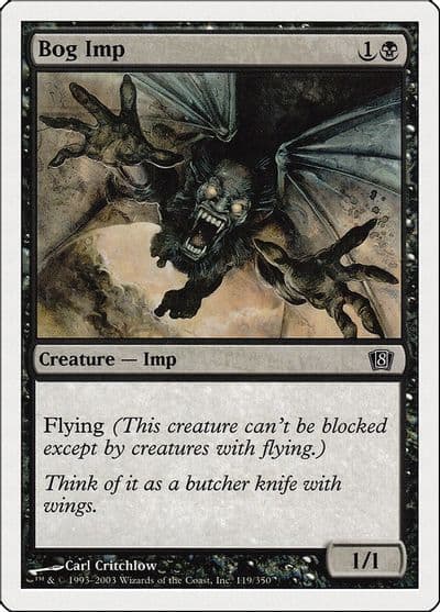 Bog Imp 8th Edition Magic card