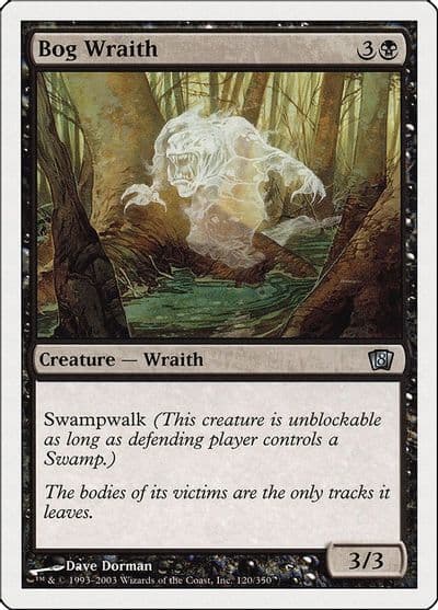 Bog Wraith 8th Edition Magic card