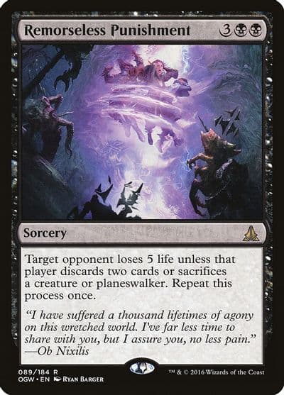 Remorseless Punishment Oath of the Gatewatch Magic card