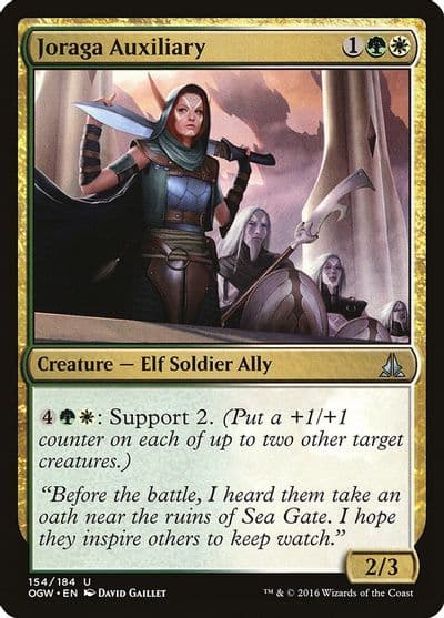 Joraga Auxiliary Oath of the Gatewatch Magic card