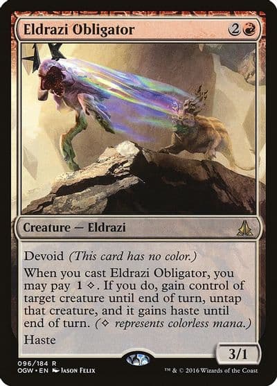 Eldrazi Obligator Oath of the Gatewatch Magic card