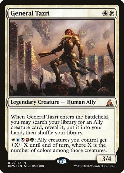 General Tazri Oath of the Gatewatch Magic card