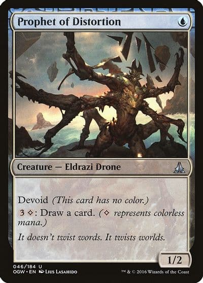Prophet of Distortion Oath of the Gatewatch Magic card