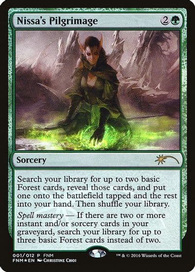 Nissas Pilgrimage FNM Promos Magic card