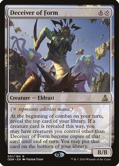 Deceiver of Form Oath of the Gatewatch Magic card