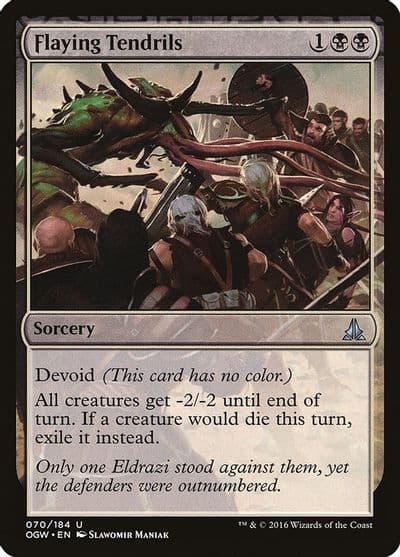 Flaying Tendrils Oath of the Gatewatch Magic card