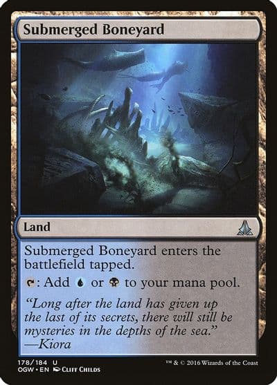 Submerged Boneyard Oath of the Gatewatch Magic card