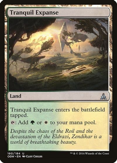 Tranquil Expanse Oath of the Gatewatch Magic card
