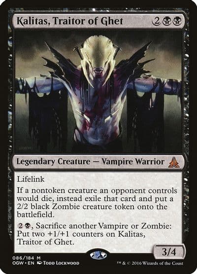 Kalitas Traitor of Ghet Oath of the Gatewatch Magic card