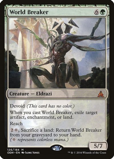 World Breaker Oath of the Gatewatch Magic card