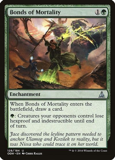 Bonds of Mortality Oath of the Gatewatch Magic card