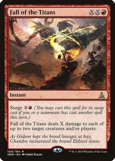 Fall of the Titans Oath of the Gatewatch Magic card