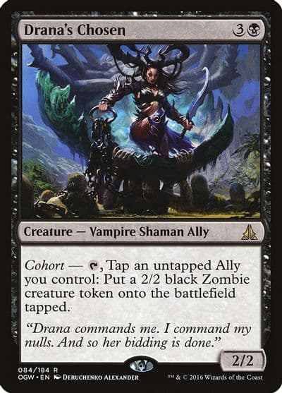 Dranas Chosen Oath of the Gatewatch Magic card
