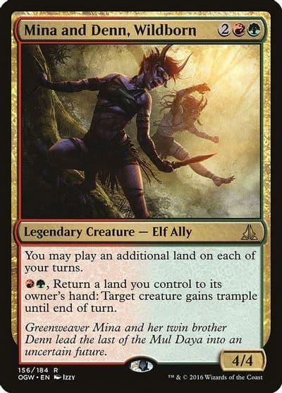 Mina and Denn Wildborn Oath of the Gatewatch Magic card