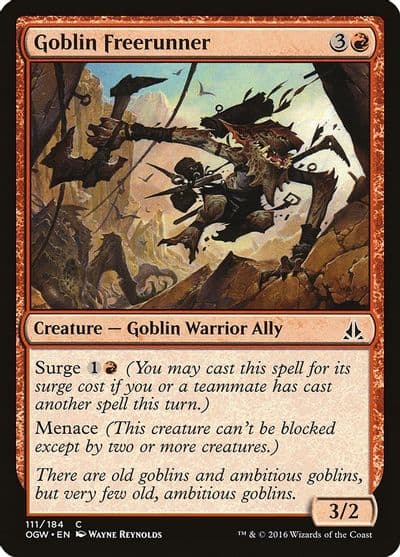 Goblin Freerunner Oath of the Gatewatch Magic card
