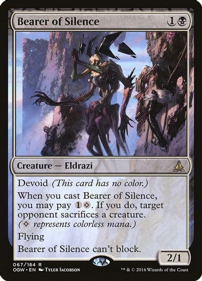 Bearer of Silence Oath of the Gatewatch Magic card