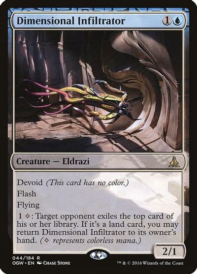 Dimensional Infiltrator Oath of the Gatewatch Magic card
