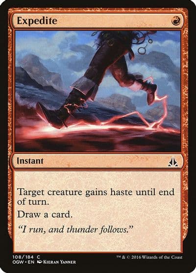 Expedite Oath of the Gatewatch Magic card