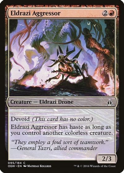 Eldrazi Aggressor Oath of the Gatewatch Magic card