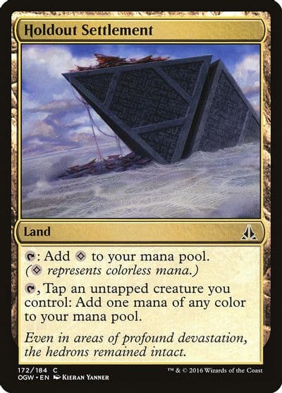 Holdout Settlement Oath of the Gatewatch Magic card