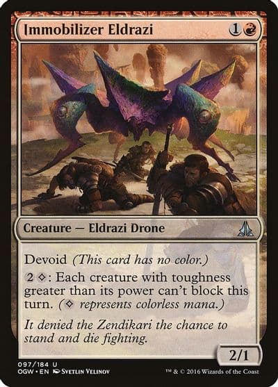 Immobilizer Eldrazi Oath of the Gatewatch Magic card