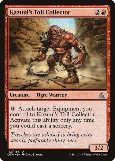 Kazuuls Toll Collector Oath of the Gatewatch Magic card