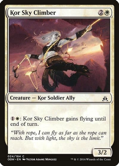 Kor Sky Climber Oath of the Gatewatch Magic card