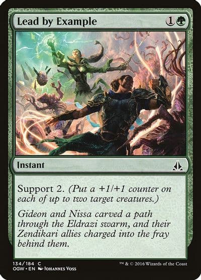 Lead by Example Oath of the Gatewatch Magic card