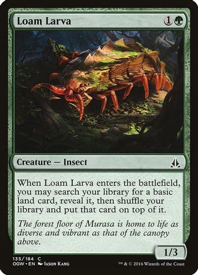 Loam Larva Oath of the Gatewatch Magic card