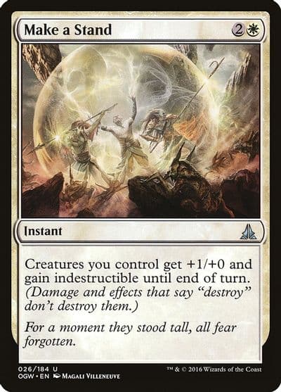 Make a Stand Oath of the Gatewatch Magic card