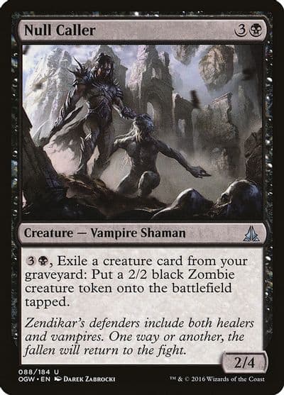 Null Caller Oath of the Gatewatch Magic card