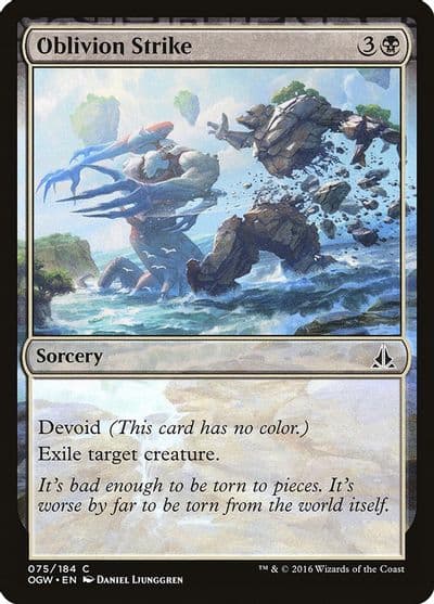 Oblivion Strike Oath of the Gatewatch Magic card