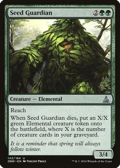 Seed Guardian Oath of the Gatewatch Magic card
