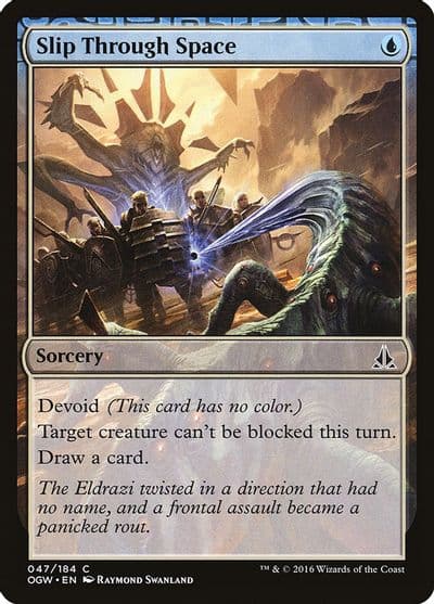 Slip Through Space Oath of the Gatewatch Magic card