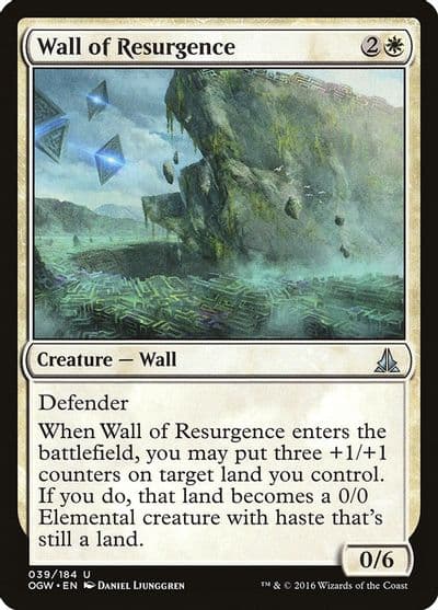 Wall of Resurgence Oath of the Gatewatch Magic card