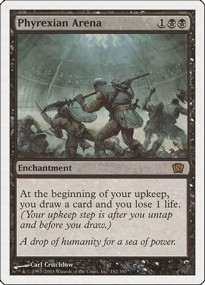 Phyrexian Arena 8th Edition Magic card