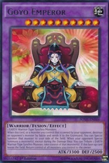 Goyo Emperor Breakers of Shadow Yu-Gi-Oh! card
