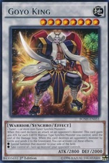 Goyo King Breakers of Shadow Yu-Gi-Oh! card