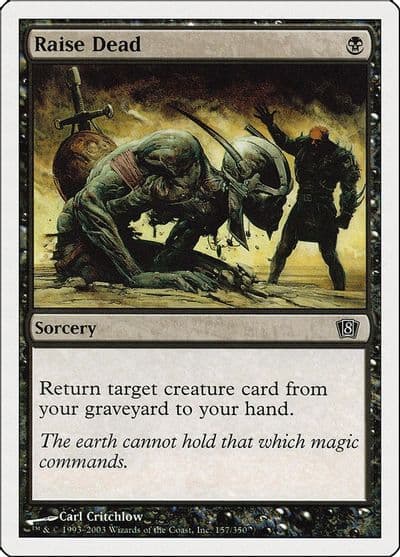 Raise Dead 8th Edition Magic card