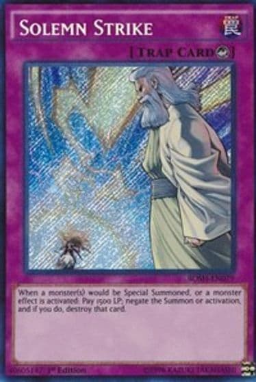 Solemn Strike Breakers of Shadow Yu-Gi-Oh! card