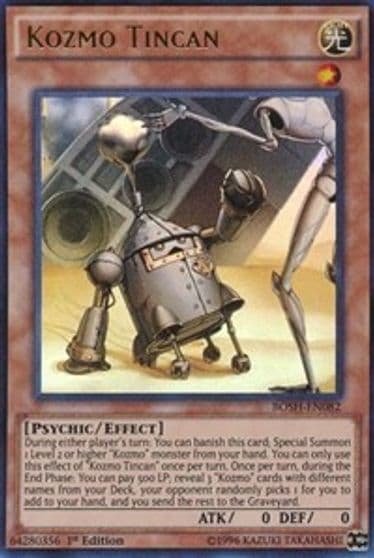 Kozmo Tincan Breakers of Shadow Yu-Gi-Oh! card