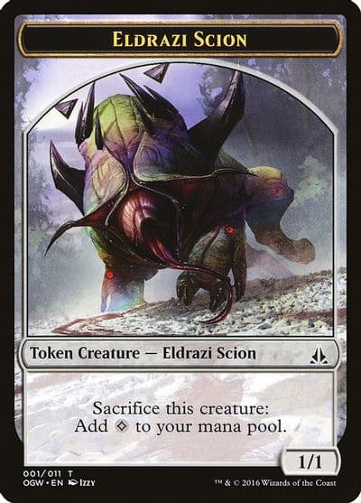 Eldrazi Scion Token 001 Oath of the Gatewatch Magic card