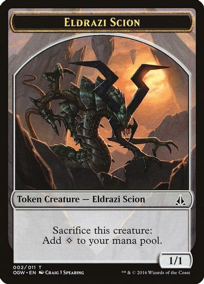 Eldrazi Scion Token 002 Oath of the Gatewatch Magic card