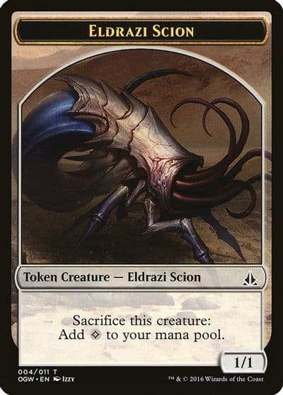 Eldrazi Scion Token 004 Oath of the Gatewatch Magic card