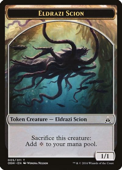 Eldrazi Scion Token 005 Oath of the Gatewatch Magic card