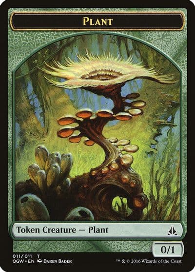 Plant Token Oath of the Gatewatch Magic card